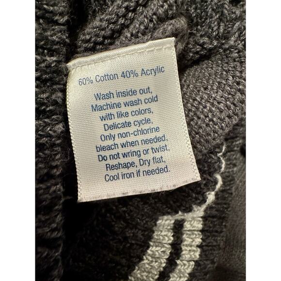 Urban Pipeline Sweater Mens XL Gray Black Colorblock Long Sleeve Full Zip - Picture 3 of 8